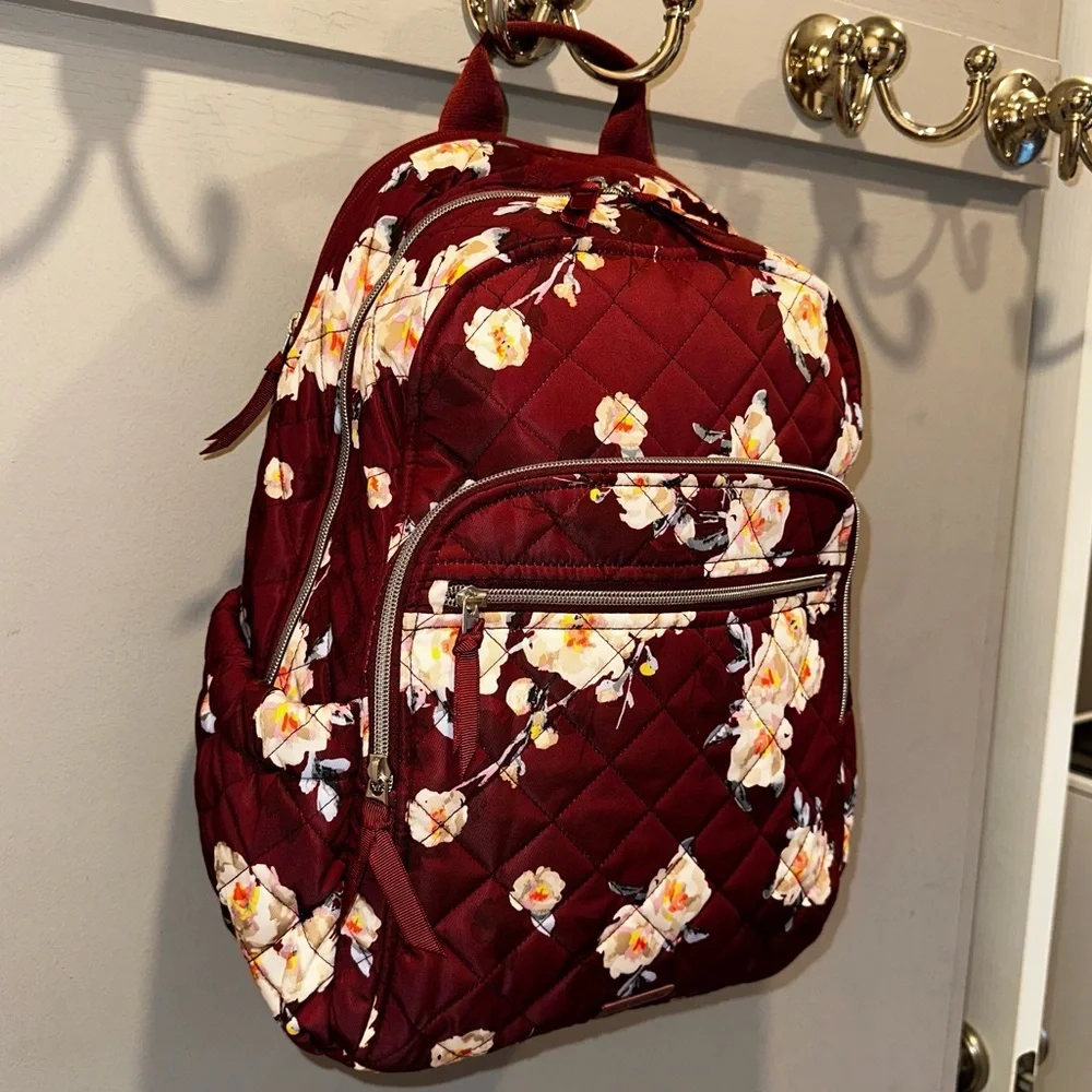 NWOT- Vera Bradley Blooms & Branches Campus Backpack in Performance Twill